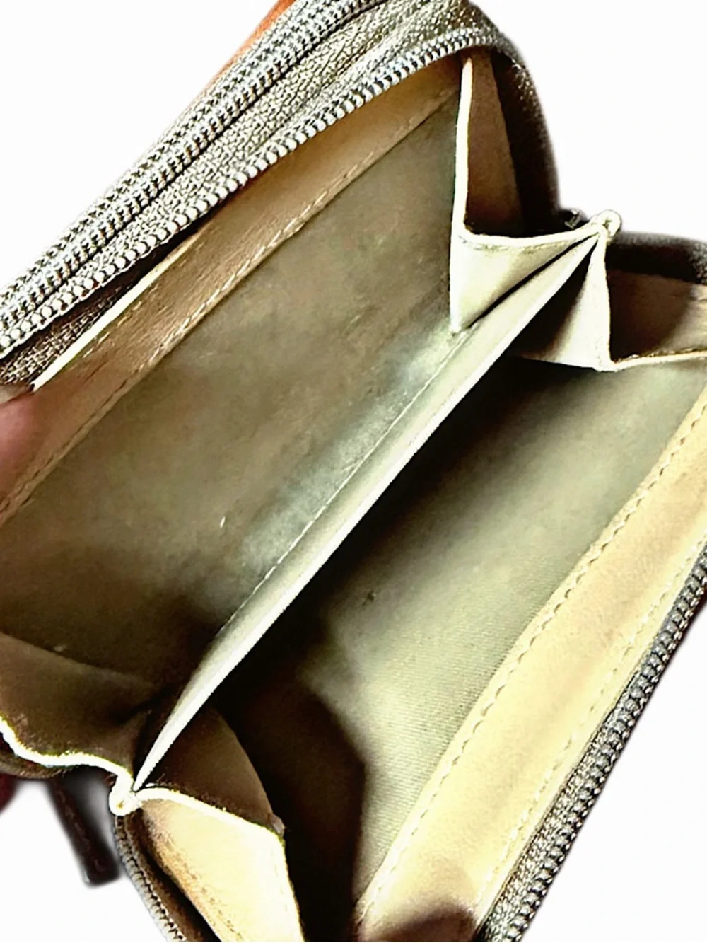 Authentic Christian Dior Trotter Compact Wallet/Key Holder